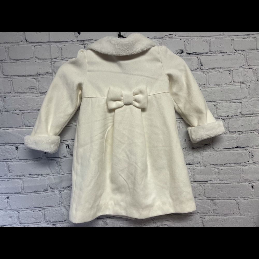 Lydia Jane Girls Lined Double Breasted Coat 2T